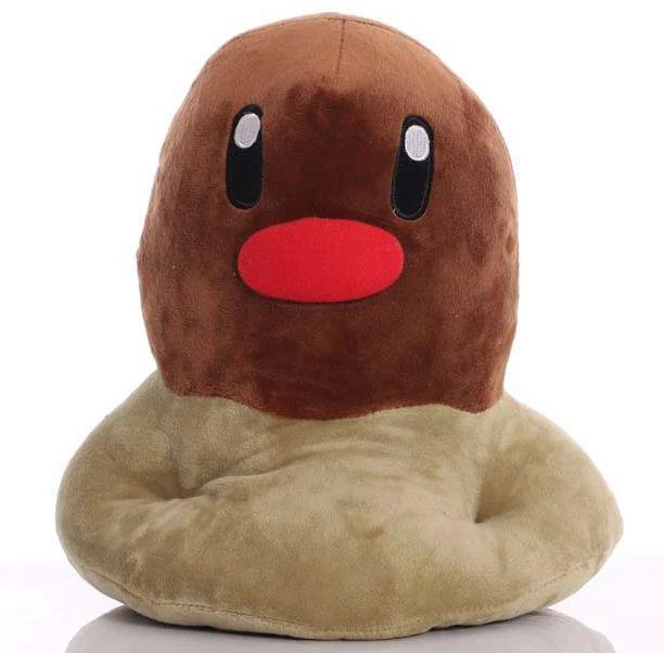 PELUCHE  -  POKEMON  -  Diglett  ( 20cm )