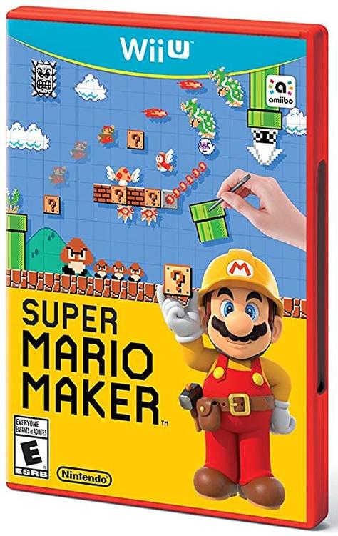 SUPER MARIO MAKER ( Cardboard box and booklet NOT included ) (used)