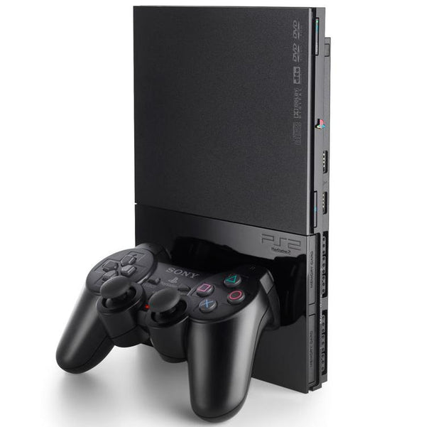 Sony PlayStation 2 Model 2 (slim) - black (used)