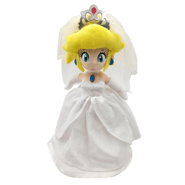 PELUCHE  -  SUPER MARIO BROS.   -   Wedding Peach  ( 30cm )