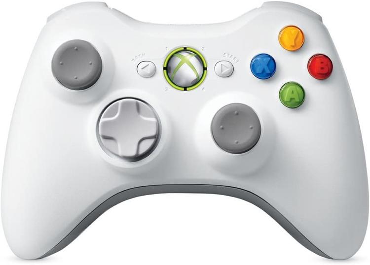 Microsoft - Official Wireless Controller for Xbox 360 - White (used)