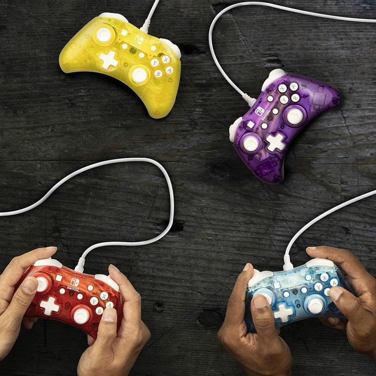 Pdp - Rock Candy wired pro controller for Nintendo Switch - Stormin' Cherry (Refur)