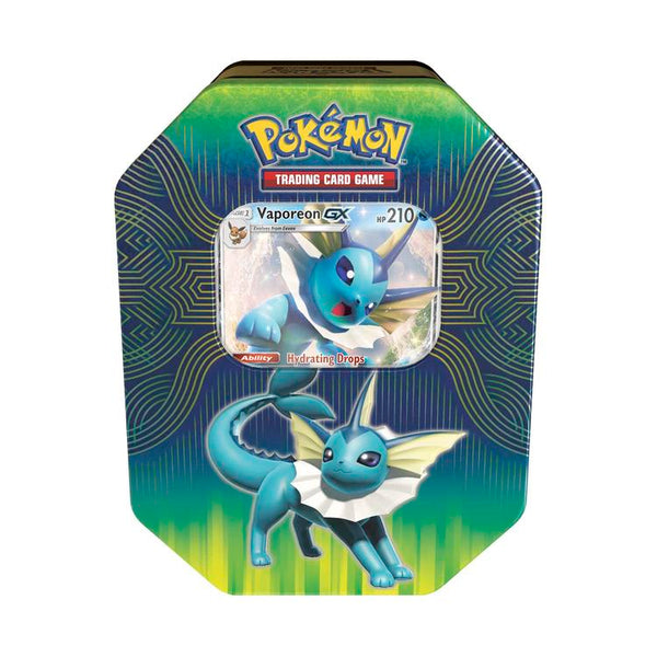 Pokémon  -  Elemental Power Tin  -  Vaporeon GX