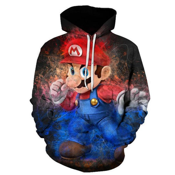 Super Mario Bros. hoodie (Children size / 7-8 years old)