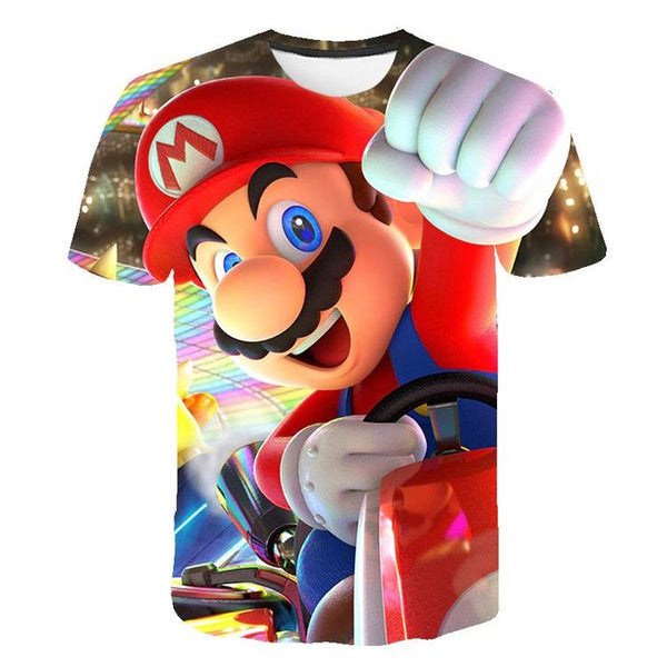 Super Mario Bros t-shirt. - Mario Kart (Children size / 7-8 years old)