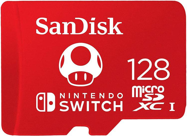 SanDisk - Super Mario bros microSDXC memory card for Nintendo Switch - 128GB