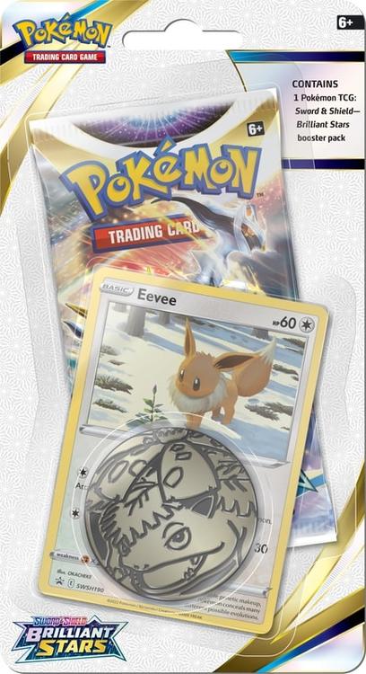 Pokémon - Checklane Blister  -  Sword & Shield  -  Brilliant Stars  -  Eevee