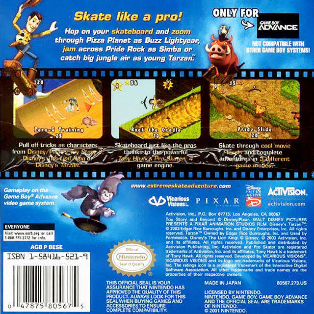 Disney's Extreme Skate Adventure (usagé)