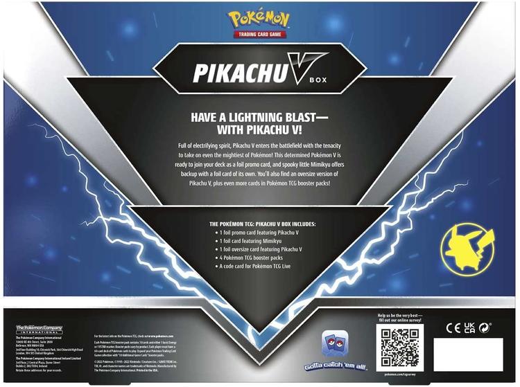 Pokemon - Pikachu Box V