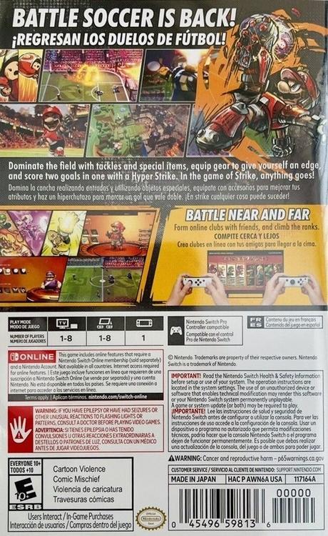 Mario Strikers - Battle league (used)