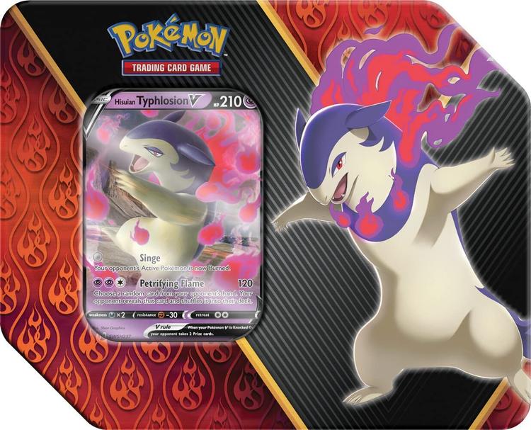 Pokémon  -  Divergent Power Tin  -  Typhlosion V