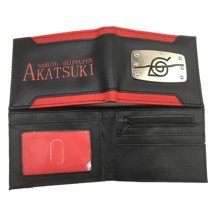 Portefeuille à deux volets de Naruto Shippuden Akatsuki