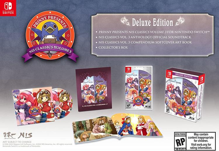 PRINNY PRESENTS NIS CLASSICS VOLUME 3  -  Deluxe edition