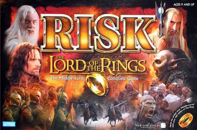 RISK  -  LE SEIGNEUR DES ANNEAUX ( AN / FR ) (usagé)