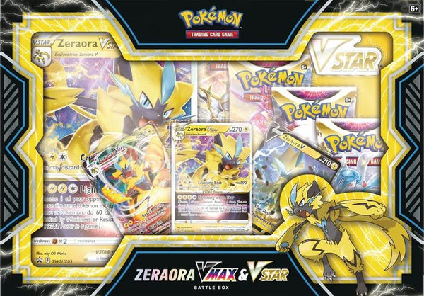 Pokémon - Battle Box - Zeraora V max & V star