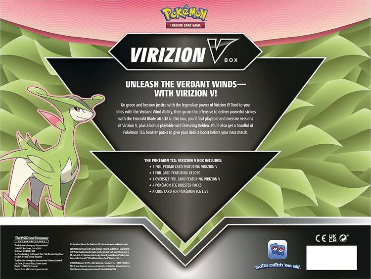 Pokémon - Box of Virizion V