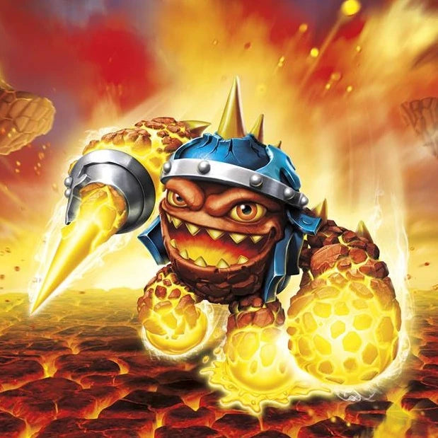 Skylanders - SuperCharger  -  Lava Lance Eruptor (usagé)