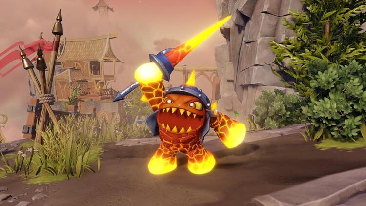 Skylanders - SuperCharger  -  Lava Lance Eruptor (usagé)