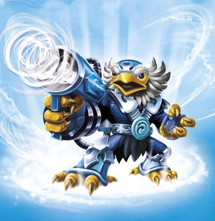 Skylanders - SuperChargers - Hurricane Jet-Vac (used)