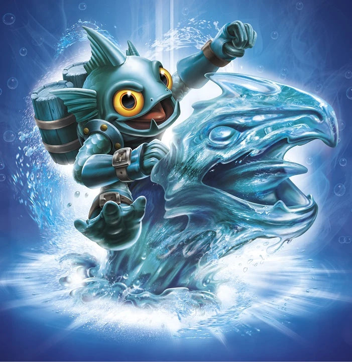 Skylanders - Trap Team  -  Tidal Wave Gill Grunt (Series 4) (usagé)