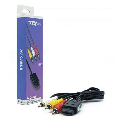 TTX - Audio Video (AV) Cable for SNES / N64 / GAMECUBE