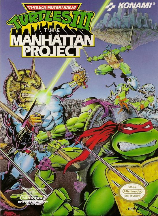 Teenage Mutant Ninja Turtles III: The Manhattan Project (usagé)