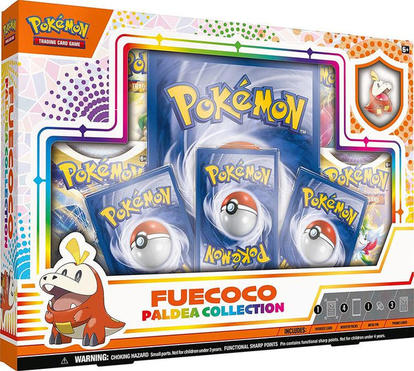 Pokémon - Collectible Paldea box with pin - Fuecoco