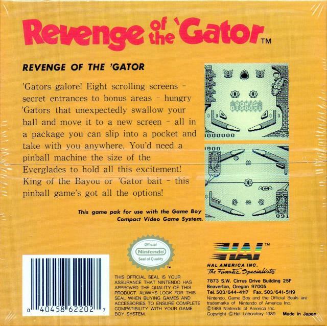 Revenge of the 'Gator (used)