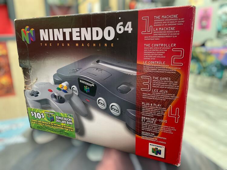 Nintendo 64 - Charcoal (used)