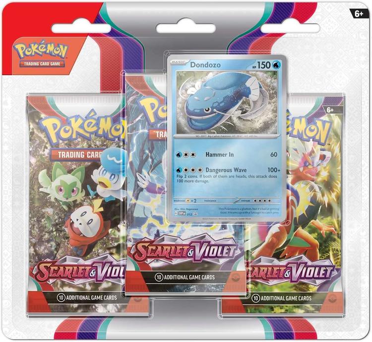 Pokémon - 3 Packs Blister  -  Scarlet & Violet