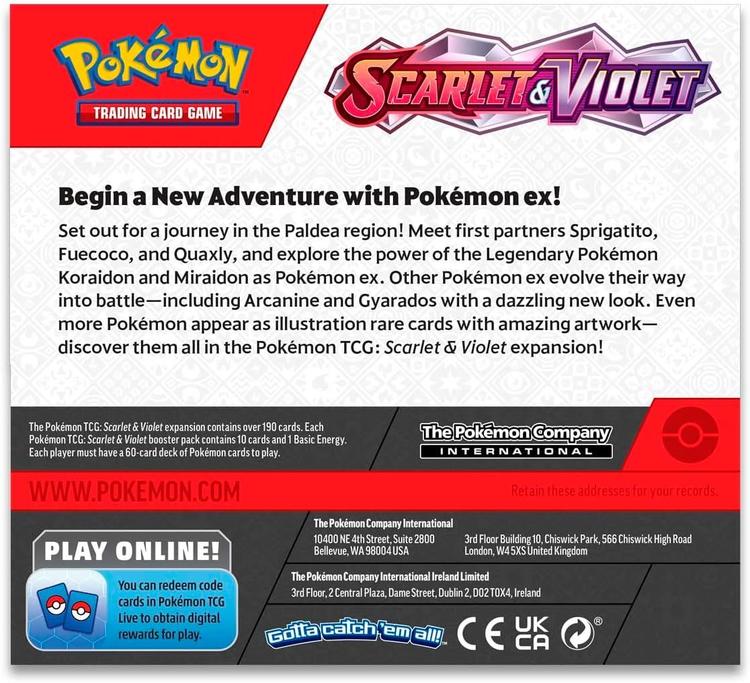 Pokémon - Boosters  -  Scarlet & Violet