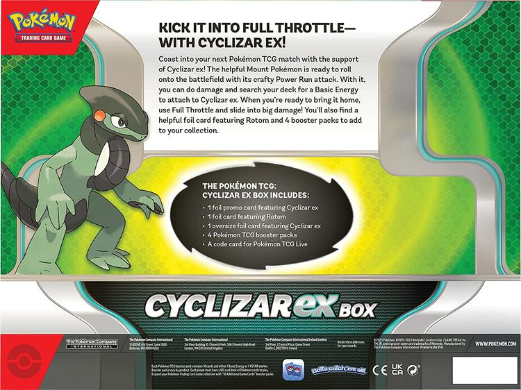 Pokémon - Cyclizar Ex Box