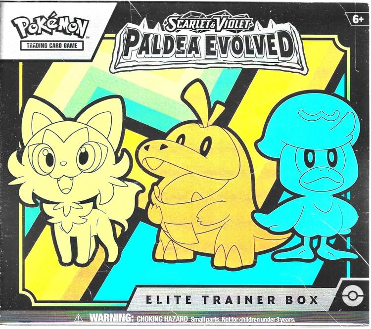 Pokémon - Elite Trainer Box  -  Scarlet & Violet  -  Paldea Evolved