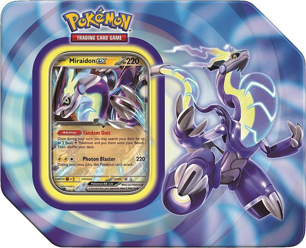 Pokémon - Paldea Legends Tin  ( Koraidon EX / Miraidon EX )