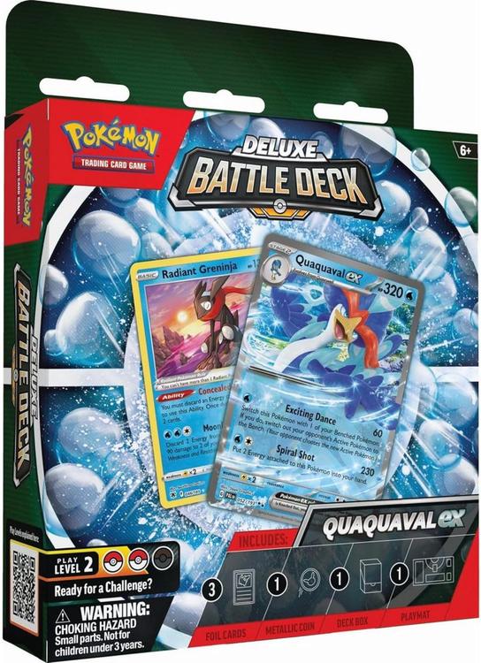 Pokémon - Deluxe Battle deck  ( Meowscarada Ex / Quaquaval ex )