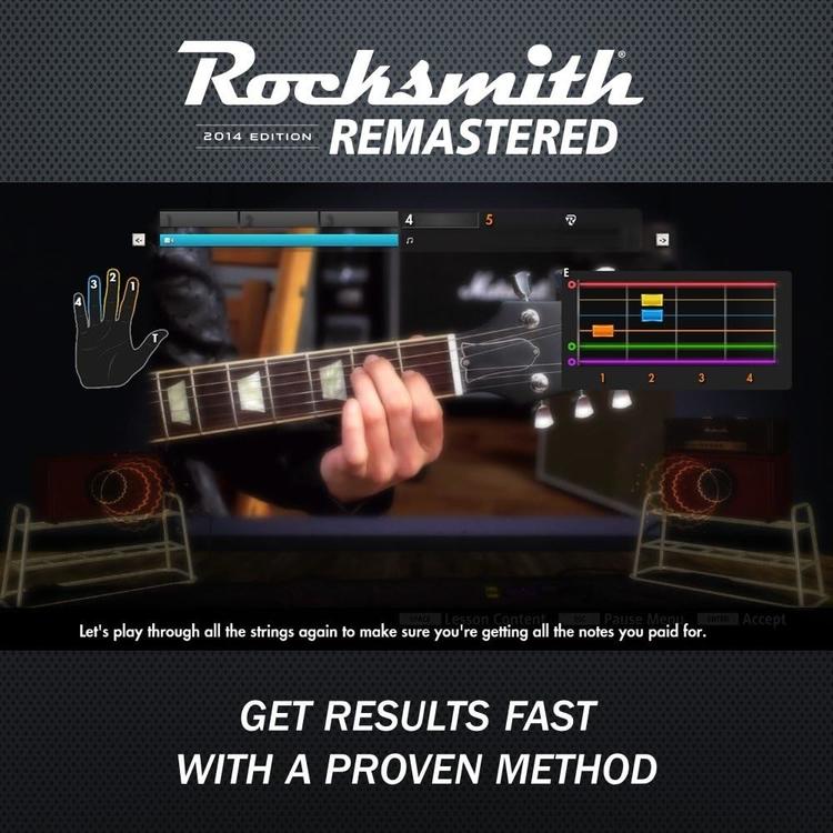 Rocksmith 2014 edition remastered (used)