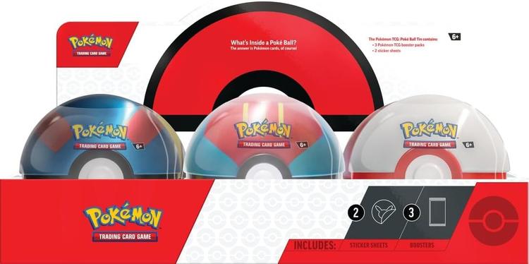 Pokémon - Poké ball tin automne 2023  -  Modèle aléatoire