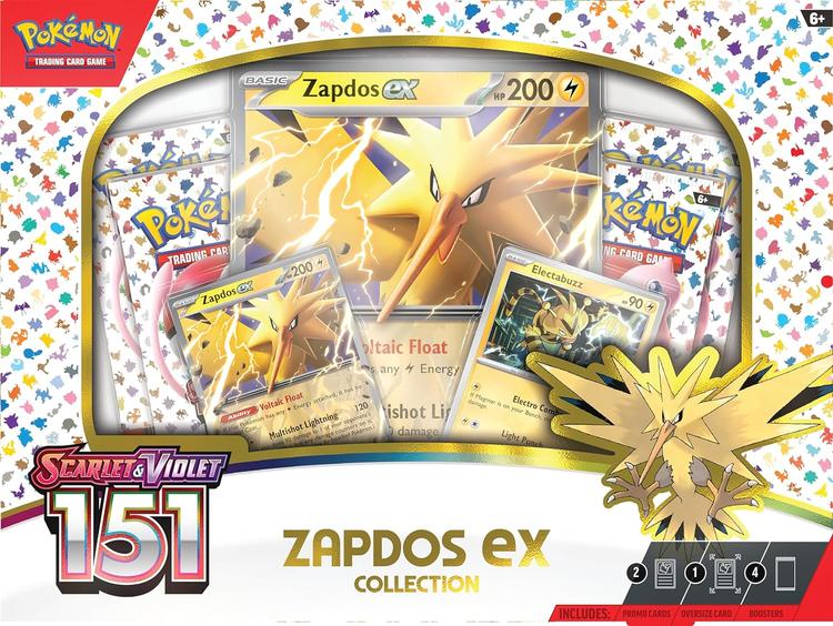 Pokémon - Boîte Zapdos Ex collection  -  Scarlet & Violet 151