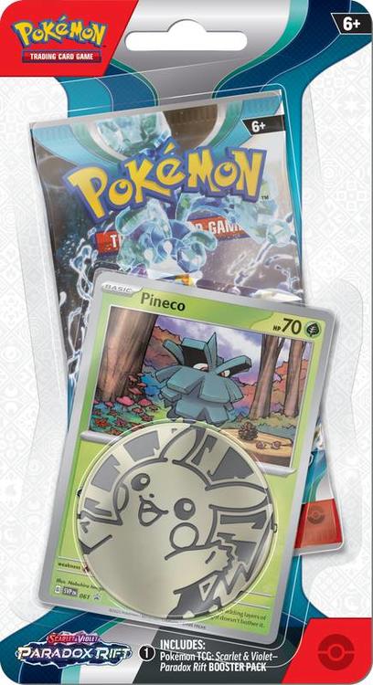 Pokémon - Checklane Blister  -  Scarlet & Violet  -  Pineco