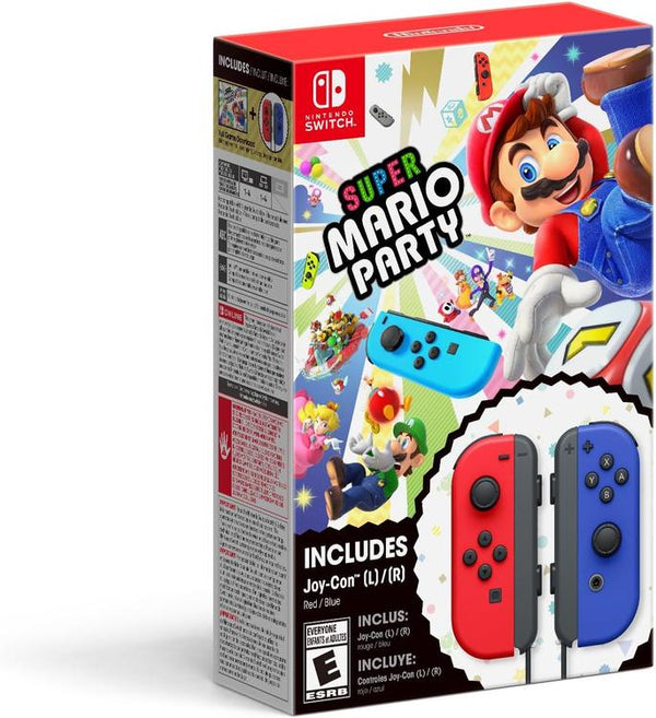 Super Mario Party + joy-Con (L)/(R) red / blue