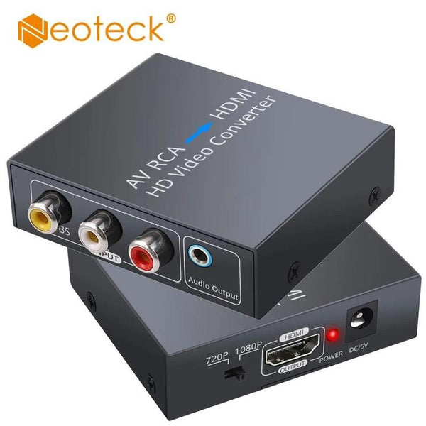 Neoteck - Convertisseur audio/vidéo (RCA) vers HDMI