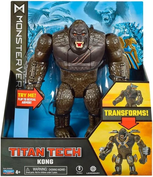 Playmates Toys - Figurine action de 20.3cm  -  MonsterVerse  -  Titan Tech Kong