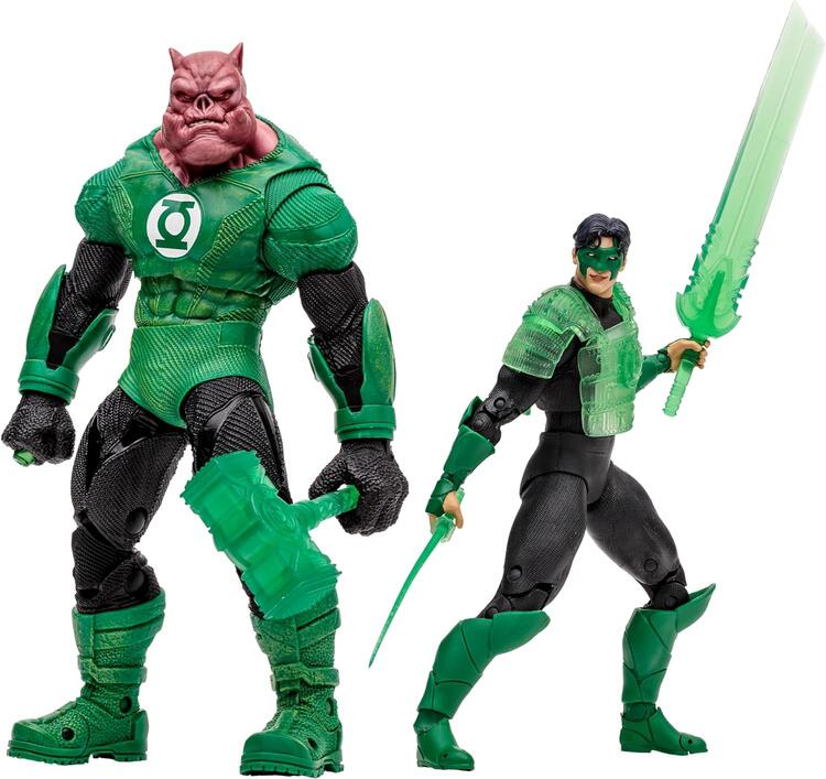 McFarlane - Gold Label collection  -  Figurine action de 17.8cm  -  DC Multiverse  -  Kilowog & Green Lantern