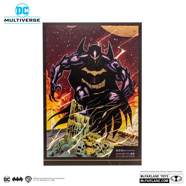 McFarlane - Gold Label collection  -  Figurine action de 17.8cm  -  DC Multiverse  -  Batman Knightmare Edition  (2024 Exclusive 8100 PCS Limited Edition)