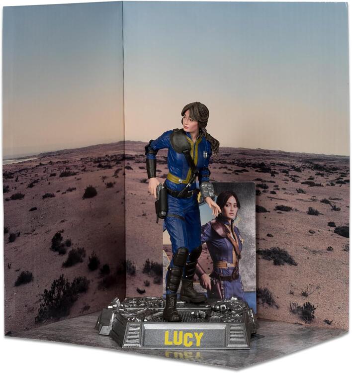 McFarlane Toys - Movie Maniacs  -  Figurine statue de 17.8cm  -  Fallout  -  Lucy  (Authenticated Limited Edition of 5200 Pieces)