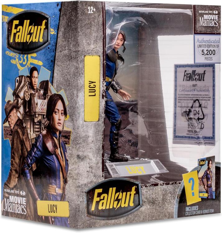 McFarlane Toys - Movie Maniacs  -  Figurine statue de 17.8cm  -  Fallout  -  Lucy  (Authenticated Limited Edition of 5200 Pieces)