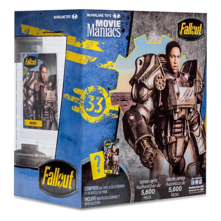 McFarlane Toys - Movie Maniacs  -  Figurine statue de 17.8cm  -  Fallout  -  Maximus  (Authenticated Limited Edition of 5600 Pieces)