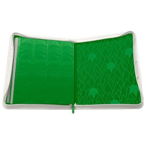 Ultra Pro - 12 Pocket Zippered Pro-Binder - 480 Side-Loading Pockets  -  Magic The Garthering  -  Forest