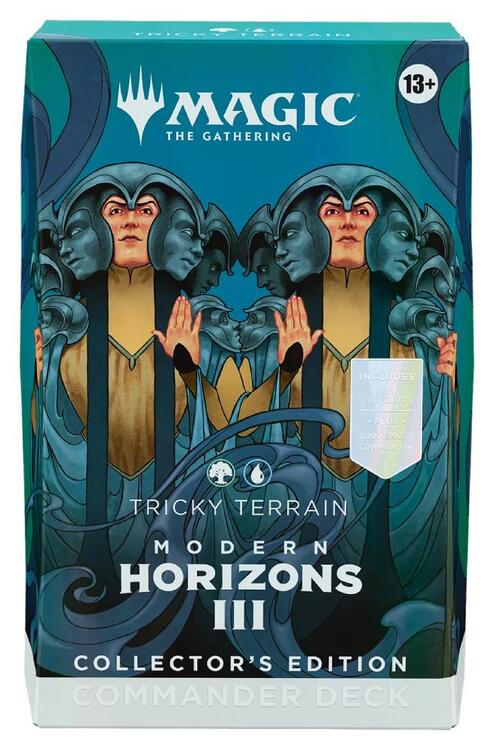 Magic The Gathering - Collector Commander Deck - Modern Horizons III  -  Tricky Terrain