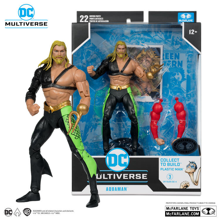 McFarlane - Platinum Edition  -  Figurine action de 17.8cm  -  DC Multiverse  -  JLA  -  Aquaman